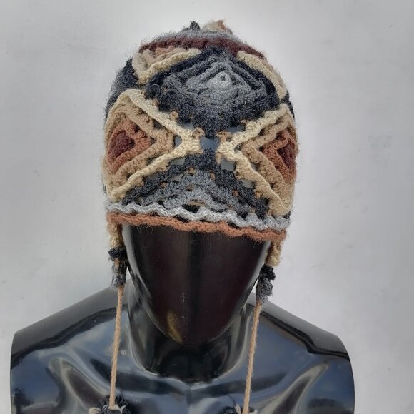 Accessories - Peruvian Chullo Handmade Knitted Wool Winter